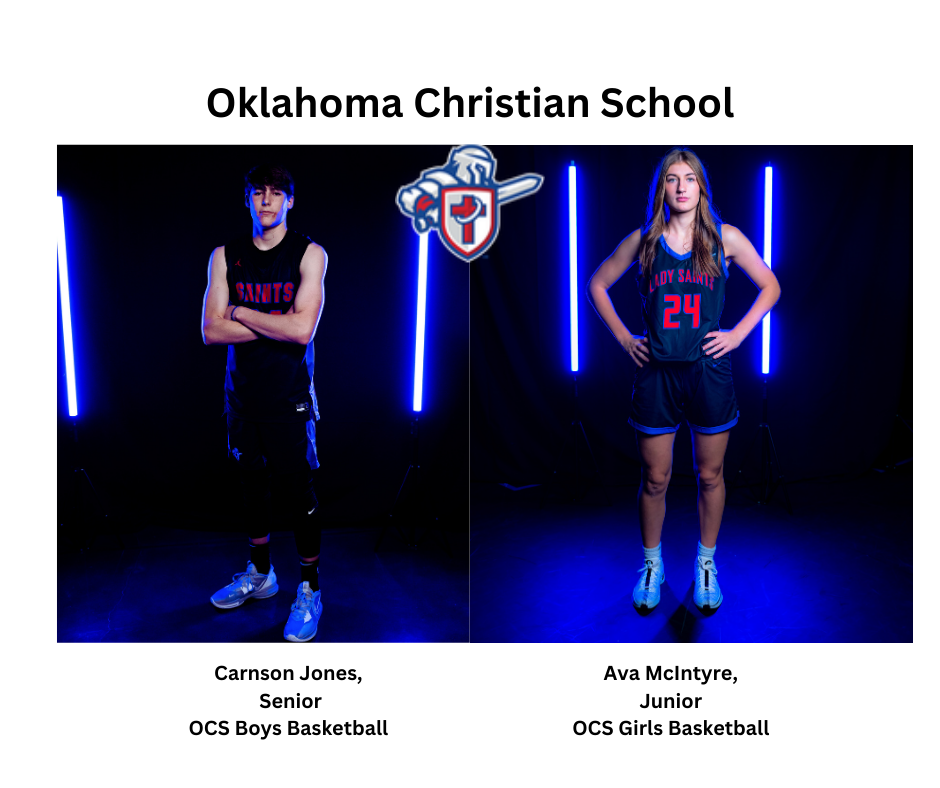 Oklahoma Christian School Athletes of the Week for 12/21/2023