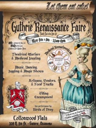 Guthrie Renaissance Faire Flier