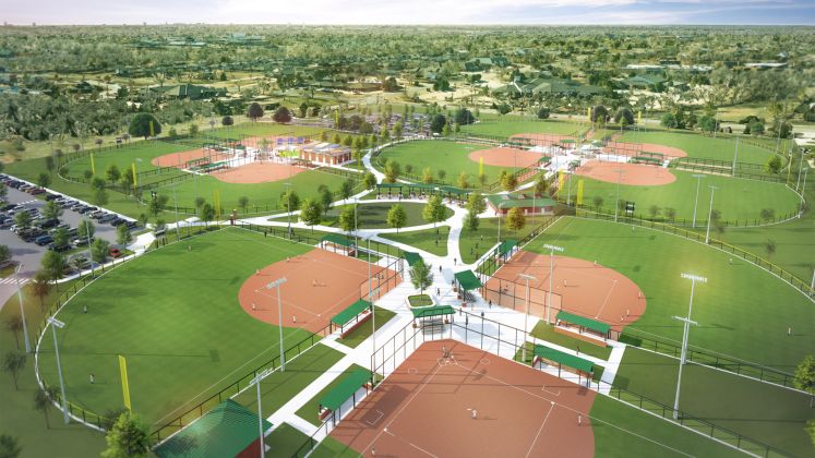 A.C. Caplinger Sports Complex rendering