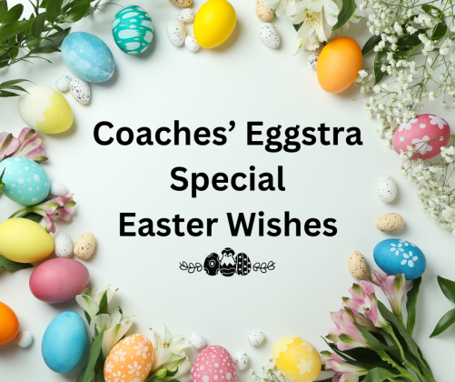 Edmond Coaches Eggstra Special Easter Wishes