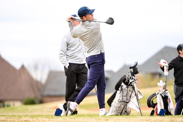 UCO golf's Dylan Henderson. Courtesy of UCO Photo Services.